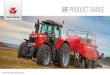MF PRODUCT RANGE - rvmachinery.com.au · MF 3660 F 3.3 litre 102. 09 Reliable, functional and economical all-rounder The MF 400 Series is designed to be the multi-tasking workhorse