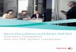 Xerox DocuShare as ECM for SAPR/3...• ECM and ERP need to be looked at together because many processes not only require SAP data but also unstructured information (documents, emails)