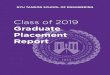 Graduate Placement Report - engineering.nyu.edu · NYU Tandon Class of 2019 Data M.S. Recent Grads Where will a masters degree form NYU Tandon take you? The answer is straight to