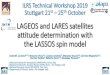 LAGEOS and LARES satellites attitude determination with the … · 2019. 10. 29. · Spin parameters of LAGEOS-1 and LAGEOS-2 spectrally determined from Satellite Laser Ranging data