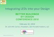 Integrating LEDs into your Design - Efficiency Vermont · 2020. 1. 31. · Gallium 69.723 32 Ge Germanium 72.61 33 As Arsenic 74.921 49 In Indium 114.818 50 Sn Tin 118.710 51 Sb Antimony