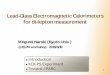 Lead-Glass Electromagnetic Calorimeters for di-lepton ...apollo.lns.tohoku.ac.jp/workshop/c010/slides/022.pdf · J-PARC E16 at High-p line 20 ... GEM Tracker The spectromter magnet