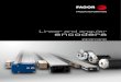 Linear and angular encoders · 2017. 12. 7. · designed and patented by Fagor. Types of incremental encoders • Linear encoder: Suitable for applications on milling, turning, boring