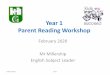 Year 1 Parent Reading Workshop - garlingeprimary.co.uk...Reading and phonics in year 1 •Phonics Phonics is a big part of Year 1. Your child will continue to expand on their knowledge