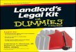 Landlord’s Legal Kit...Chapter 7: Addressing the Legalities of Rent Collection and Rent Control ..... 111 Chapter 8: Screening Applicants: Knowing When to Approve or Reject Them
