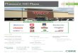 STORES FOR LEASE Pheasant Hill Plaza · 2018. 8. 7. · HIGH TRAFFIC COUNTS + 31,900 VPD. EASY ACCESS + Two Traffic Signals on Route 53 + One block from I-55 interchange. ... ILLINOIS