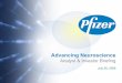Analyst & Investor Briefing - Pfizer · 2020. 5. 7. · to differ are discussed in Pfizer’s 2007 Annual Report on Form 10-K and in our reports on Form 10-Q and Form 8-K. `Also,