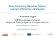 Benchmarking Member States’ national energy efficiency strategies · 2018. 2. 23. · Christiane Egger OÖ Energiesparverband Regional Energy Agency of Upper Austria christiane.egger@esv.or.at,