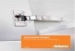 Concealed hinges...Hinges BLUMOTION for doors BLUMOTION add-on upgrade option available for CLIP top, CLIP and COMPACT hinges. Easy to install and offers the same quality of motion