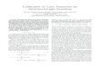 Calibration of Lens Distortion by Structured-Light Scanningsagawa/pdf/iros2005.pdfCalibration of Lens Distortion by Structured-Light Scanning Ryusuke Sagawa, Masaya Takatsuji, Tomio