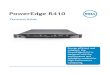 PowerEdge R410 - PC Wholesalesite.pc-wholesale.com/manuals/Dell-PowerEdge-R410.pdfCluster) software stack, excellent diagnostics with an interactive LCD, and an optimum chassis depth