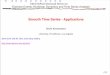 Smooth Time Series - Applicationsatmos.ucla.edu/tcd/PREPRINTS/E2C2_KONDRASHOV.pdfE2C2-GIACS Advanced School on ‘Extreme Events: Nonlinear Dynamics and Time Series Analysis’ Smooth