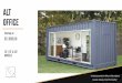 10’ | 15’ & 20’ ALT $17,995 - Alternative Living Spaces · 2020. 12. 9. · The ALT Office can be placed in a location long-term and connects to on-site power. The electrical