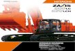 HYDRAULIC EXCAVATOR · 2013. 5. 29. · The HITACHI ZAXIS-3 series new-generation hydraulic excavators are packed with a host of technological features - clean engine, HITACHI advanced