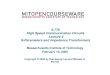 6.776 High Speed Communication Circuits Lecture 4 S-Parameters … · 2020. 12. 30. · H.-S. Lee & M.H. Perrott MIT OCW Voltage Versus Power For most communication circuits, voltage