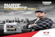 ALLISON TRUSTS DURADRIVE. · 2020. 10. 12. · Allison Transmission – the global leader in medium and heavy-duty fully automatic transmission – chose to set a new standard for