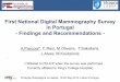 First National Digital Mammography Survey in Portugal - Findings … 2/Room A/2... · 2013. 10. 14. · First National Digital Mammography Survey in Portugal - Findings and Recommendations