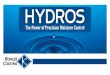 HYDROS Delivers Solutions - Kohler Coating · 2018. 11. 5. · STD HYDROS 7 Both Temperature And Moisture In The Liners Are More Evenly Distributed By Heating With A Sacrificial Film