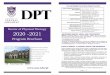 UCA DEPARTMENT OF PHYSICAL THERAPY FACULTY DPT · 2020. 11. 30. · Program Brochure Department of Physical Therapy University of Central Arkansas Physical Therapy Center, Suite 300