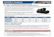OWNER'S MANUAL - Little Giant · 2020. 4. 17. · OWNER'S MANUAL EN English HT-VCL-P Condensate Pump Series for High Temperature/Plenum Applications The HT-VCL-P pump is designed