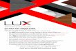 FILLABLE PDF ORDER FORM - LUX Architectural Products · 2020. 3. 11. · • All completed order forms should be emailed to orders@luxpanel.ca. If you have any further questions or