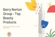 Barry Norton Group Top Health and Beauty Products
