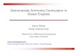 Demonstrate Ammonia Combustion in Diesel Engines• Baseline engine performance with diesel fuels • Engine test using dual fuel – diesel/NH 3 • Emissions results • Summary