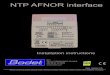 NTP AFNOR interface instructions - Bodet time · Output signal: AFNOR NFS 87500A. Electrical protection: resettable fuse. Dimensions : 90 x 60 x 22 mm. Electrical isolation: Class
