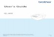 User’s Guide - Brother€¦ · User’s Guide. i Introduction Important Notice ... 1 Printed manual in the box 2 PDF manual on the Brother support website Product Safety Guide This