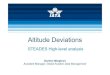Altitude Deviations STEADES High-level Analysis · 2014. 7. 21. · Altitude Deviations: Trend over time STEADES Analysis | EUROCONTROL 4 10 June 2014 ! Overall rate for altitude