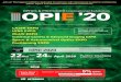 OPI OPTICS & PHOTONICS International ExhibitionE · 2019. 5. 16. · Organized by: OPI Council Positioning EXPO Power Laser Forum Zone Laser Lighting / Display Zone Optical Wireless