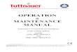 OPERATION MAINTENANCE MANUAL...OPERATION & MAINTENANCE MANUAL Laboratory Vertical Steam Sterilizers (with cooling option) models 2540, 3850, 3870 ELV and 2540, 3850, 3870 ELVC Cat