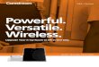 Powerful. Versatile. Wireless. - Carestream ... Carestream, CARESTREAM DRX Plus Detector, X-Factor,