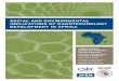 Social and EnvironmEntal implicationS of nanotEchnology … · 2013. 8. 29. · an overview of nanotechnology development in Africa; (ii) introduce the social, environmental and health