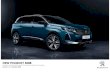 NEW PEUGEOT 5008 - media.ndp.awsmpsa.comPEUGEOT 3008 SUV Allure with optional metallic paint, black diamond roof and panoramic opening glass roof. New 5008 GT Premium finished in Nera