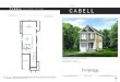 CABELL FLOOR PLAN CABELL - Evergreene Homes...STANDARD WITH 4 BD, 3.5 BA THE CABELL FLOOR PLAN Pricing, financing, and offers are subject to change without notice. Certain restrictions