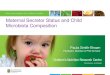 Maternal Secretor Status and Child Microbiota CompositionSecretor Status Unweighted UniFrac Weighted UniFrac 2Sample size (secretor) R p R2 p Child Secretor Status 28 (20 S) 0.069