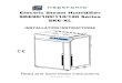 Electric Steam Humidifier SKE90/100/110/120 Series SKE-XL · 2020. 2. 25. · SKE-XL Steam Humidifier Installation Instructions and User Manual 4 Technical Specifications 3D opened