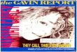 the GAVIN REPORT - WorldRadioHistory.Com...1991/02/08  · DIANE SCHUUR Pure Schuur (GRP) RECORD TO WATCH CHUCK GREENBERG From A Blue Planet (Gold Castle) BILLY JOE WALKER, JR. The