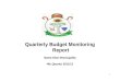 Nama Khoi Municipality · Web viewQuarterly Budget Monitoring Report Nama Khoi Municipality 4th Quarter 2011/12 To The Council In accordance with Section 52(d) of the Municipal Finance
