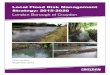 Local Flood Risk Management Strategy: 2015-2020€¦ · outlines a National framework for flood and coastal risk management. The Environment Agency has a strategic overview role of