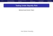 Trading Under Illiquidity Riskkazim/TradeLine.pdfOutline Overview & Subﬁelds Trading the Line Strategy Analysis Trinomial Model Conclusions Trading Under Illiquidity Risk Mohammad