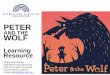 PETER WOLF - Queensland Symphony Orchestra...(speed) Lively and fast. Grace note is a music ornament. The story of Peter and the Wolf - continued Just then a duck came waddling round