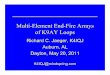 Multi-Element End-Fire Arrays of K9AY Loops - kkn.net · 3 49.0 ft / 39.3o 75.5o 41.3o 79.2o. 5/20/11 RCJ - 17 ARRAY IMPLEMENTATION Loop Antennas & Supports “Hidden” in Front