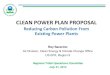 Reducing Carbon Pollution From Existing Power Plants - 07/31/2014 · 2015. 9. 2. · Reducing Carbon Pollution from Power Plants President’s Directive to EPA: Develop carbon pollution
