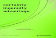 certainty ingenuity advantage - Computershare Shareholder Review.pdfon FY2009). This included an interim dividend of AU14 cents per share (50% franked) and a ﬁ nal dividend of AU14