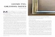 HOW-TO: GILDING SIZES - Picture Framing Magazine...12 PFM July 2019 M ordant gilding—or, as it is more commonly known, oil gilding—is a technique in which genuine or imitation
