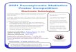2021 Pennsylvania Statistics Poster CompetitionWinners Announced: April 2021 A statistics poster is a display containing graphs that summarize data, provide different points of view,