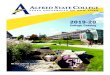 2019-20 - Alfred State Collegecatalog.alfredstate.edu/current/archive/Alfred-State-catalog-2019-20.pdfAlfred State will be THE premier regional college of technology, creating opportunity