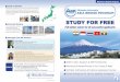 Bachelor’s Degree Program Study in Shizuoka€¦ · Applications for ABP require the EJU (Examination for Japanese University Admission) and an English proﬁ ciency test (TOEFL,